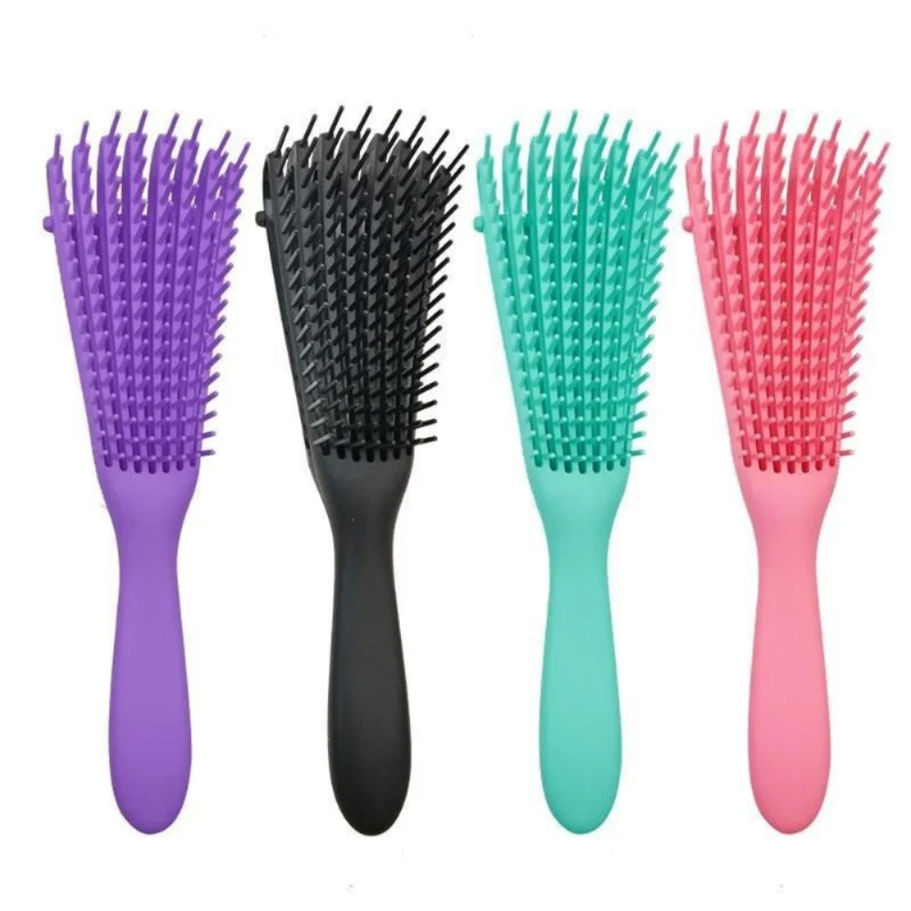 Brush for curly and coily hair