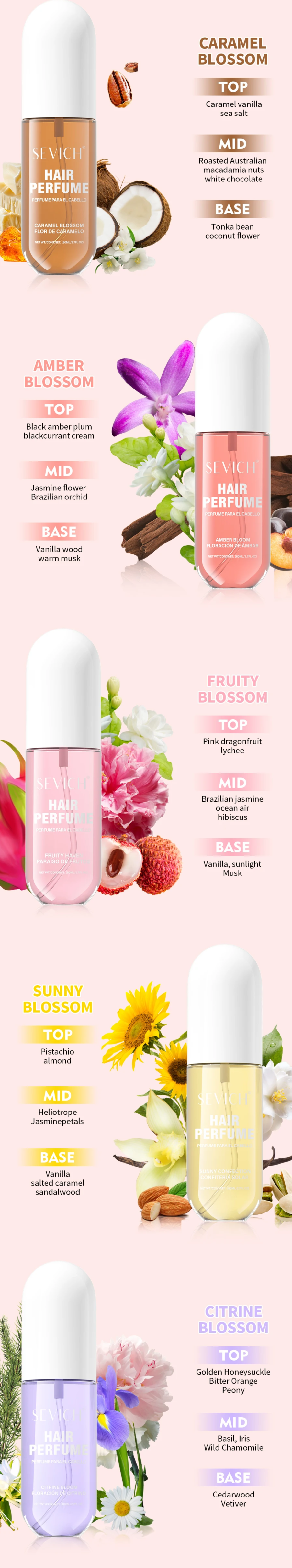 Hair perfume mist